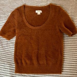 Maeve fuzzy sweater top